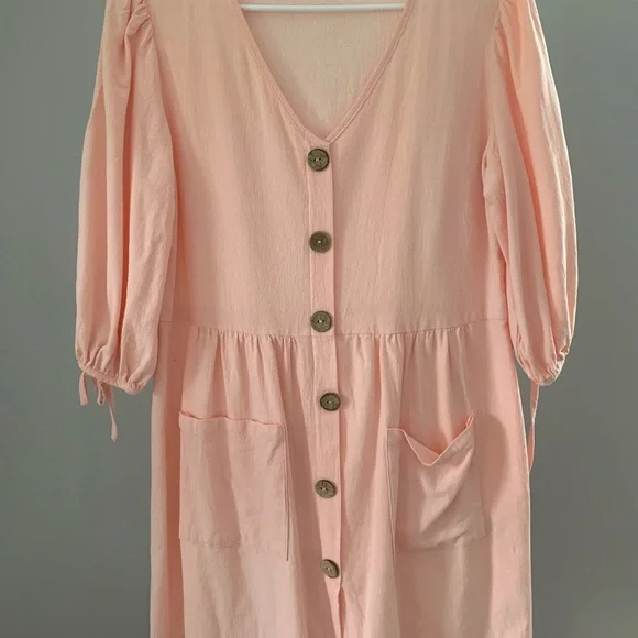 Shein Blush Pink Dress - Picture 10 of 14